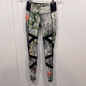 Calia fleuria floral limited edition full length leggings